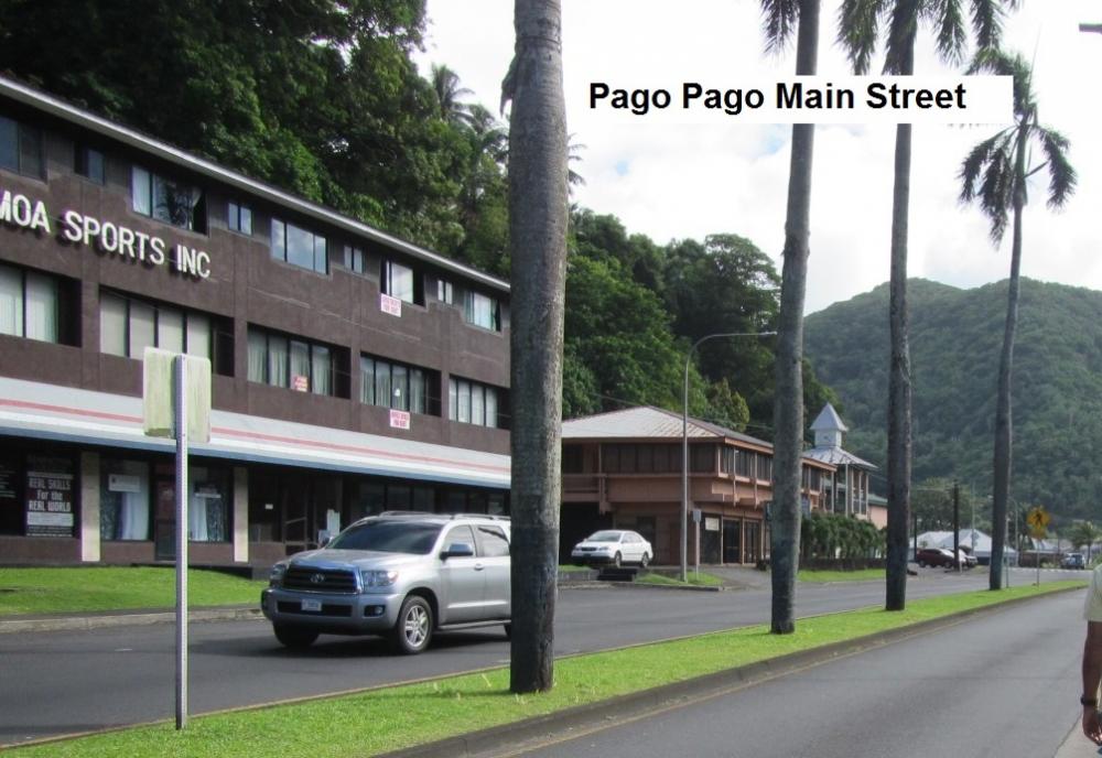 Pago Pago main street.